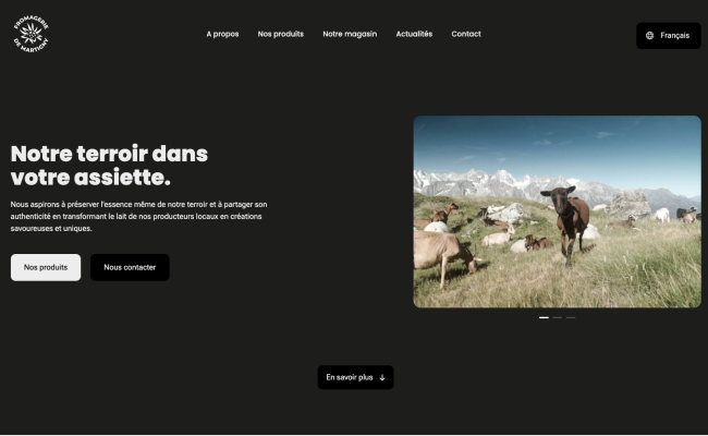 Elise Es Borrat, formation au brevet fédéral de technologue du lait.
